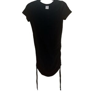 PINK Victorias Secret black terry cloth cover up